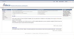 Desktop Screenshot of fideco.lu
